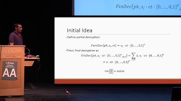 Threshold Cryptosystems From Threshold Fully Homomorphic Encryption