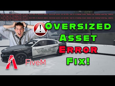 TUTORIAL: FiveM Oversized Asset Error Fix - Vehicle Texture Optimization Tutorial