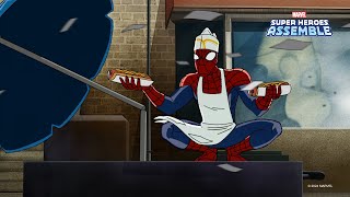 Hulk Stole Spider-Man's Hot Dog | Avengers Assemble