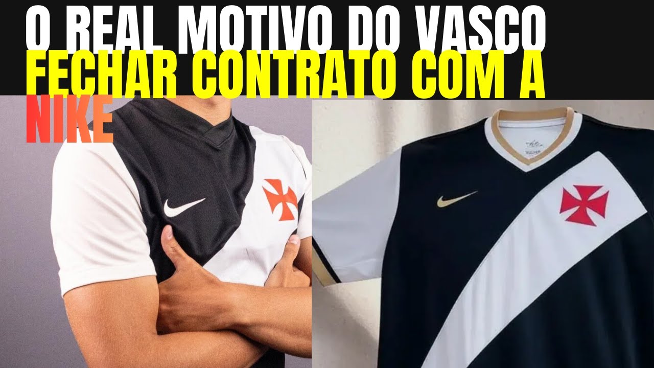 Como será o contrato da Nike com o Vasco? Detalhes, valores e impacto.