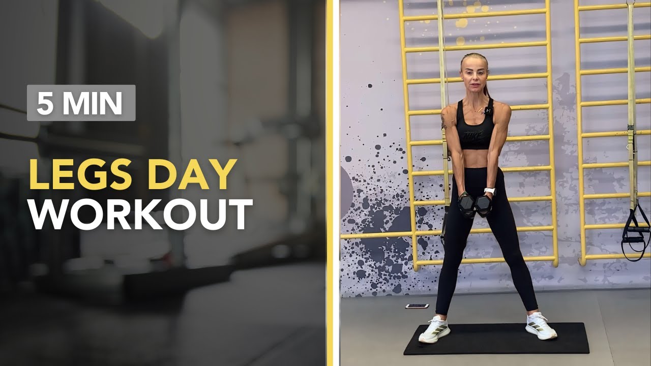 LEG DAY WORKOUT | Happy Friday 302 | Irene Fitness