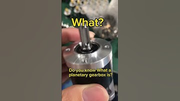 Do you know what a planetary gearbox is? #automation #cnc #industry #factory #robot #3d #factory