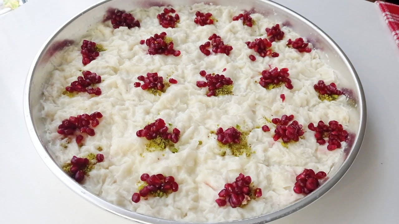 EVDE TAM ÖLÇÜLÜ HARİKA BİR GÜLLAÇ NASIL YAPILIR 🔝HİÇ BAŞKA TARİF ARAMAYIN💯En Kolay Güllaç Tarifi