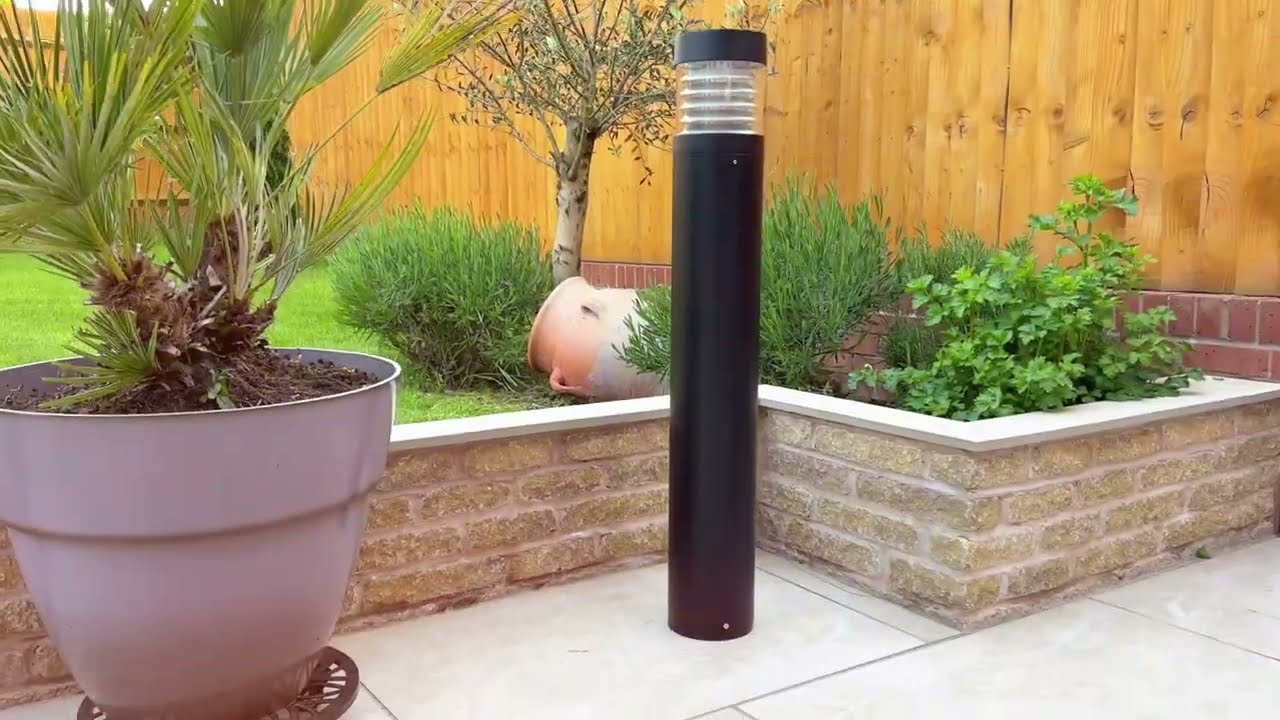 Ledison Bollard LED Light with Photocell Garden & Pathway Lighting | 3000K-5700K Outdoor Light
