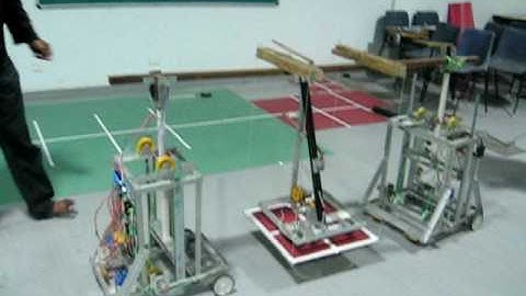 Run Test Robocon 2009 Robots of IIT Kanpur