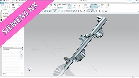 5.7 Spiral Staircase - Wendeltreppe  - Siemens NX 12 Training - Part Design