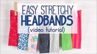 Stretchy Headband Tutorial