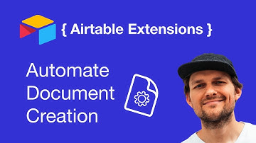 Airtable Document Creation (incl. Line Items)
