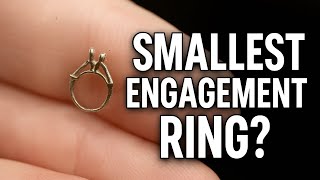 Unboxing the World’s Smallest Engagement Ring?! | Wild Vintage Jewelry Finds & Gold Tooth!
