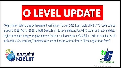 O LEVEL PUBLIC NOTICE FOR ALL STUDENTS