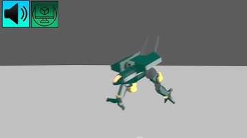 Mech Run Cycle Animation and Sound Demo