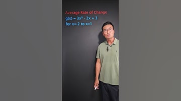 Average Rate of Change