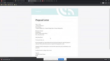 Zoho CRM - Creating Documents