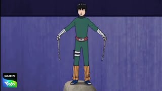 Rock Lee Takes Off His Weight In Hindi Naruto Season 2 In Hindi