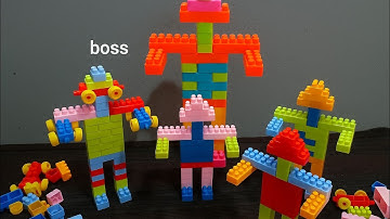 Awesome 5 Robots Making with Building Blocks | Creative Robot Toys satisfying video