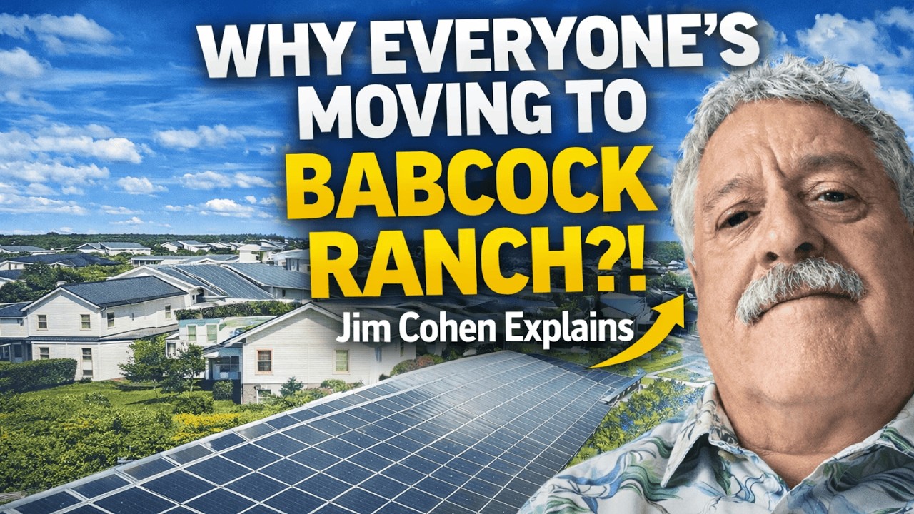 The Business of Selling a Brand-New City | Jim Cohen on Babcock Ranch 🏗️ #Entrepreneur