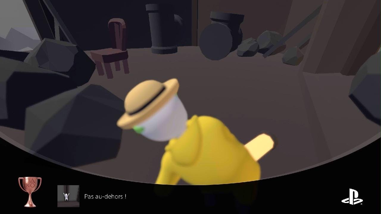 Human Fall Flat Trophy in Tower "Foot in the door" YouTube