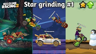 🤩Star Grinding #1🤩 | New Adventure Records | Hill climb racing 2