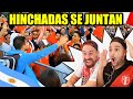 Españoles REACCIONAN a la HINCHADA DE PERÚ Y ARGENTINA🇵🇪🇦🇷*ÉPICO*