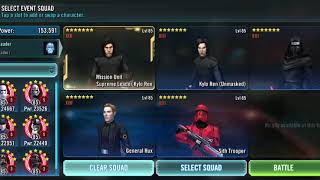 Download Lagu SWGOH GL Kylo SLKR event Tier 5 100% Win MP3
