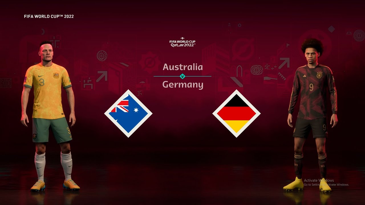 FIFA 23 - Australia vs Germany | Group Stage | World Cup 1974 | K75 | PS5™ [4K60]