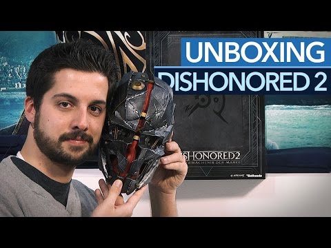 Dishonored 2 - Unboxing der Collector&rsquo;s Edition mit Corvos Maske des Zorns