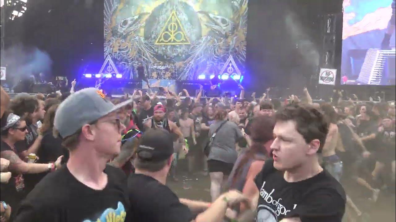 Lamb of God inkcarcerationfestival4814 '23 Memento Mori Mosh Pit