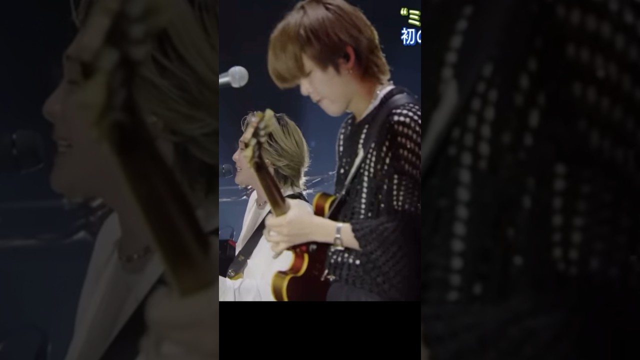 Mrs. GREEN APPLE: Dear こんなに日本語を綺麗に深く表現出来るのは感動でしか無い。 #ミセス #미세스 #ライブ #dear #コラボ　#乃木坂46コラボ