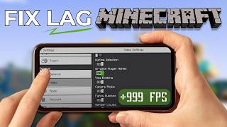How to Fix Lag in Minecraft Mobile 2025 - iOS & Android - 5 WAYS