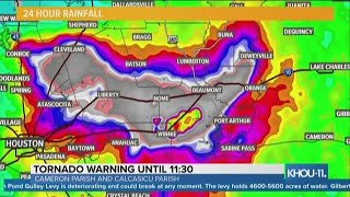 Forecast: Worst of rains remain south of Port Arthur