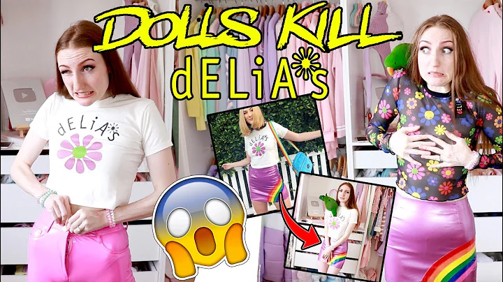 DOLLSKILL x dELiA*s HAUL AND TRY ON!!! 1990's FASH...
