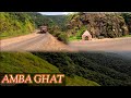 Amba Ghat - One Of The Beautiful Ghat Road In India || MSRTC (लालपरी) Bus In Amba Ghat