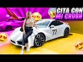 PRIMERA CITA CON MI CRUSH EN PORSCHE *Le doy la mejor sopresa* | GERABOY