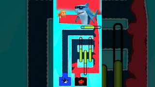 save the fish pull the pin game / Satisfying mobile games / Fishdom ad mini games 99 #shorts