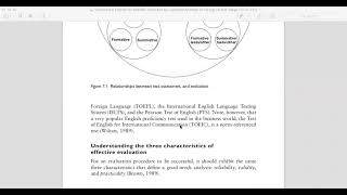 Evaluation in ESP II