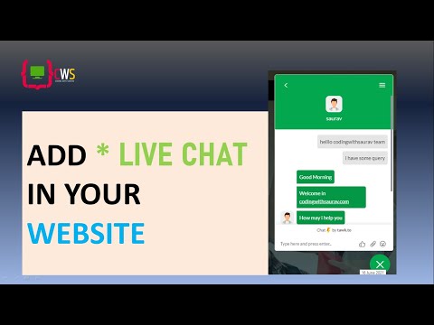 How to add Live Chat option in website | Live chat in PHP