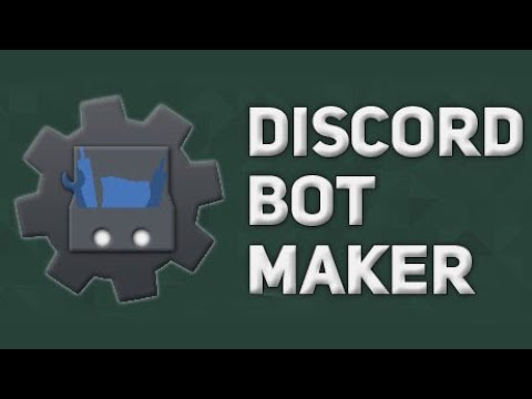 #1 Discord Bot Maker  - гайд. Основы. Создание и запуск бота.