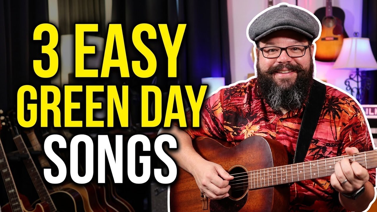 3 Green Day Songs Every Beginner Guitarist Needs To Know! - YouTube