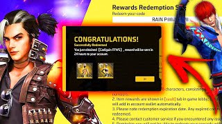 VAZOU! RESGATE GRÁTIS CODIGUIN RARO DRACONICO! COMO RESGATAR CODIGO INFINITO 2025 NOVO FREE FIRE ff