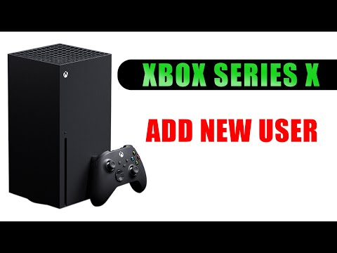 Add New Xbox User Account on Xbox Series X [ How to Add Master Profile Tutorial ]