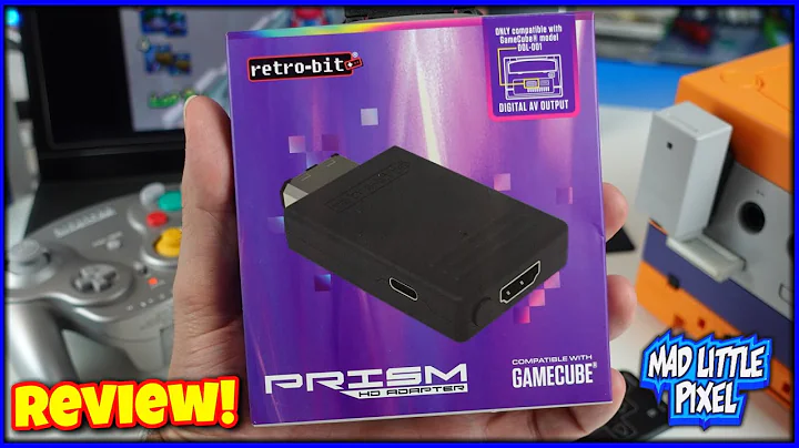 The BEST GameCube HDMI Solution! The Retro-Bit Prism HD! Easy USB C Firmware Updating!