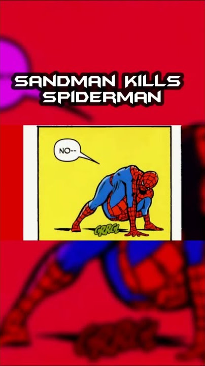 Sandman Makes Spiderman's Stomach Explode