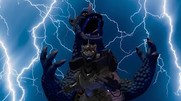 Kiryu vs  Gabara Blender Animation