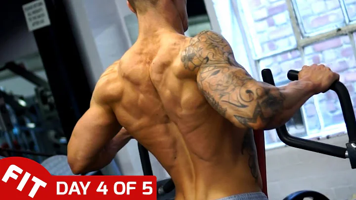 BACK & BICEPS - ROSS DICKERSON DAY 4 OF 5 DAY SPLIT