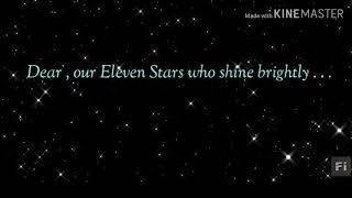 Dear our Eleven Stars ( coming soon )