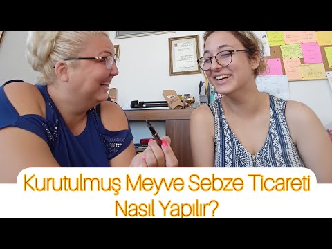 Kurutulmuş Gıda Ticareti Nasıl Yapılır?