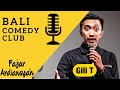 Gili t  bali comedy club  fajar ardiansyah