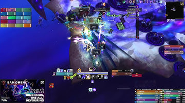 Dimensius Mythic - can we kill it last raid of 2025 | Arcane Mage POV | MFO Mythic Raid