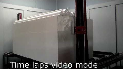 FCX848 Foam Cutter time laps video