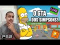 O "GTA" dos SIMPSONS! | Relembrando Hit &amp; Run (PS2) [AO VIVO]